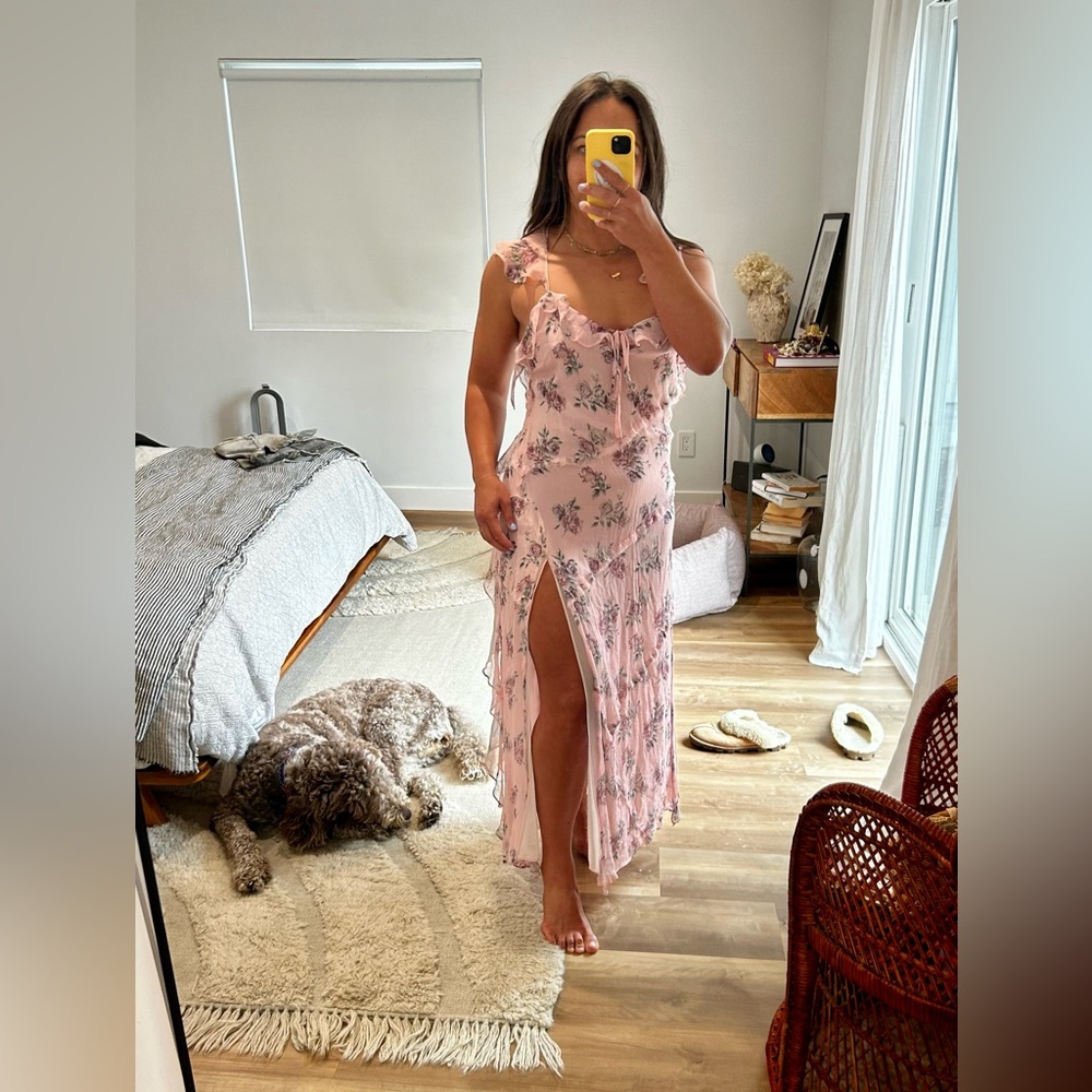 LoveShackFancy maxi dress
